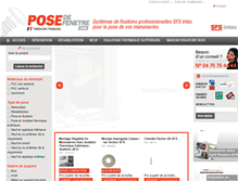 Tablet Screenshot of pose-de-fenetre.com